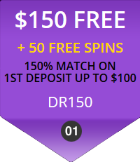 Diamond Reels First Deposit Bonus - $150 + 50 Free Spins - Use Code DR150