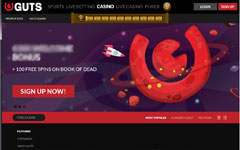 Guts Online Casino Screenshot